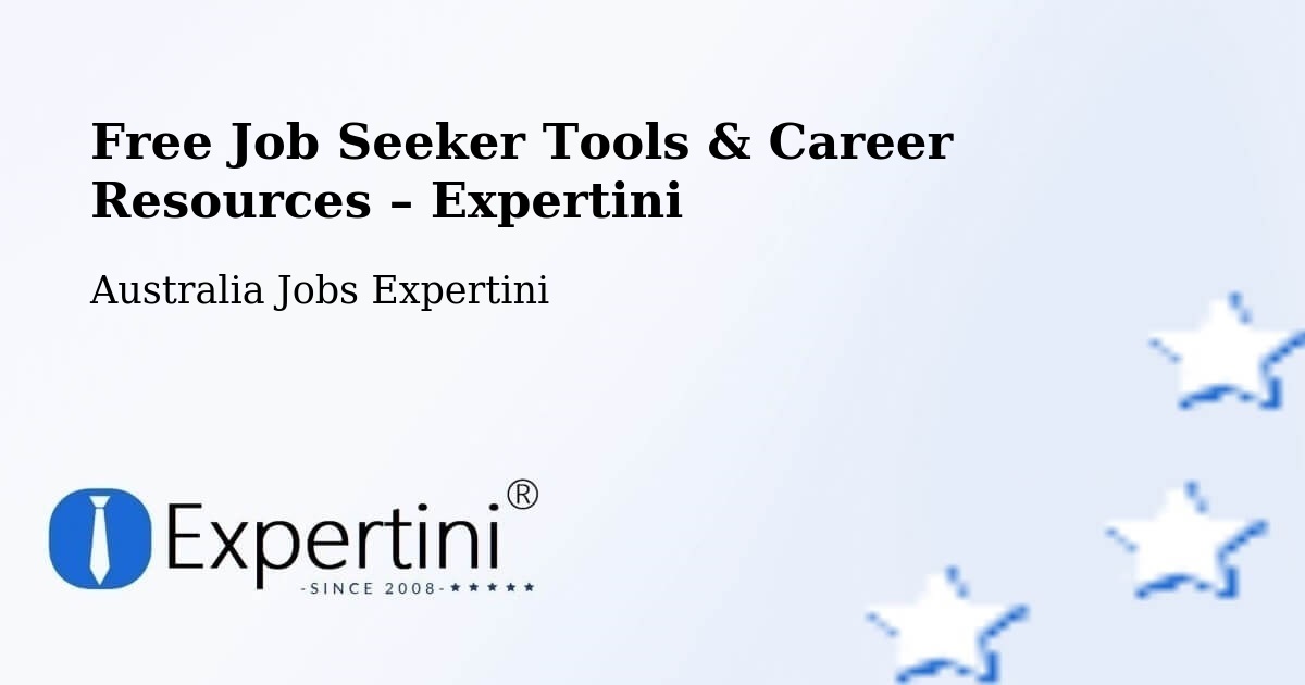 Free Job Seeker Tools & Career Resources – Como - Como, Australia Jobs Expertini