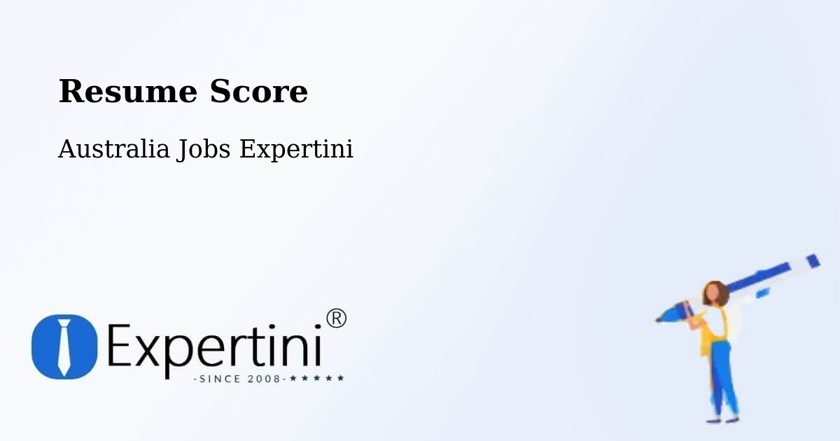 Resume Score & Job Description Match Tool – Como - Australia Jobs Expertini